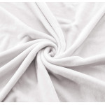 Софт одеяло или покривало за легло Бяло