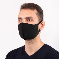 Предпазна многократна маска от НЕОПРЕН черно