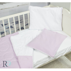 Бебешко спално бельо от памучно трико Розово
