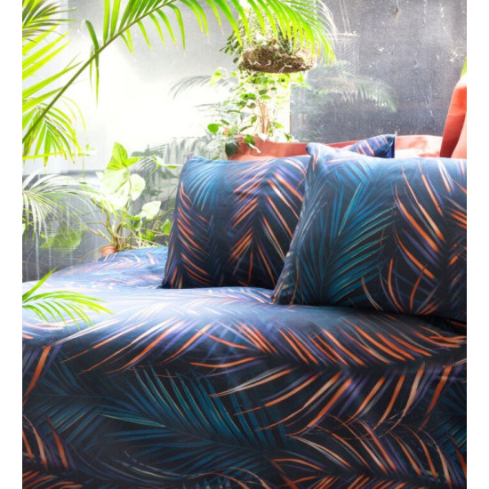 Спално бельо памучен сатен Jungle Palms
