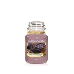 Ароматна свещ Dried Lavender &amp; Oak голям