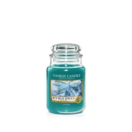 Ароматна свещ Icy Blue Spruce голям
