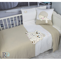Бебешко спално бельо Трико Bears + Подарък завивка