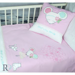 Бебешко спално бельо Трико Mouse Masha + Подарък завивка