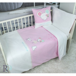 Бебешко спално бельо Трико Mouse Masha + Подарък завивка