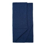 Плетено одеяло Тирол тъмно синьо
