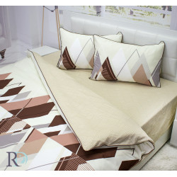 Луксозно спално бельо памучен сатен Iridas