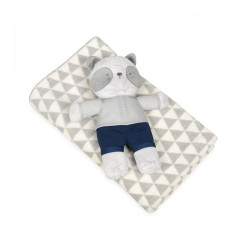 Бебешко одеяло с плюшена играчка Panda