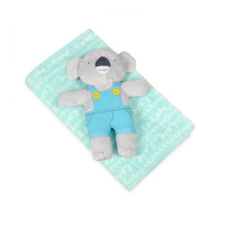 Бебешко одеяло с плюшена играчка Koala