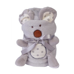 Бебешко одеяло във формата на играчка Grey Koala