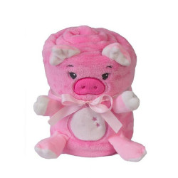 Бебешко одеяло във формата на играчка Little Piggy