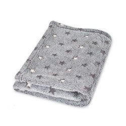 Бебешко одеяло Stars Сиво