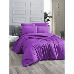 Спално бельо Памучен сатен Purple