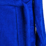 Хавлиен халат с качулка Memi Кралско синьо