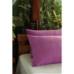 Калъфка за възглавница лилаво фин памук