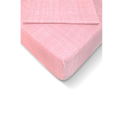 Чаршаф с ластик Pink cotton