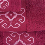 Хавлиена кърпа Embroidery 30/50 Бордо