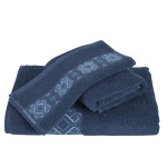 Хавлиена кърпа Embroidery 50/80 Тъмно Синьо