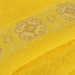 Хавлиена кърпа Embroidery 70/140 Жълто