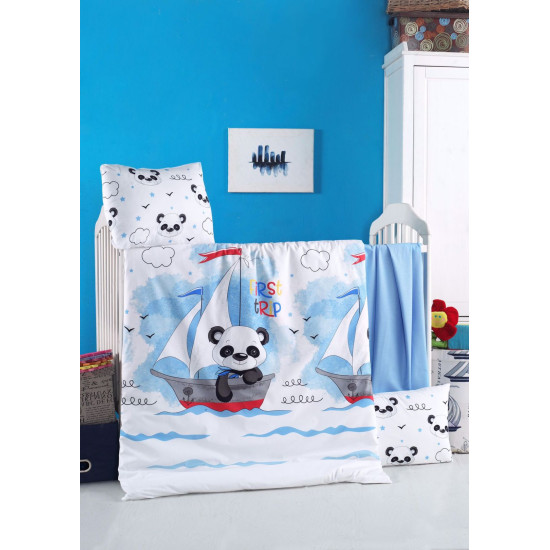 Луксозно бебешко спално бельо Panda