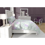 Двойно спално бельо ранфорс Lilac