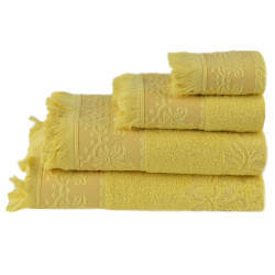 Хавлиена кърпа Натура 70/135 Yellow