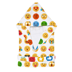 Детски халат за баня Emoji 2