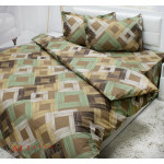 Двойно спално бельо Ранфорс Camouflage