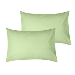 Памучна калъфка за възглавница в зелено