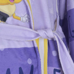 Детски хавлиен халат Пчеличка в лилаво L