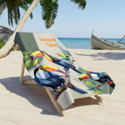 Памучна плажна кърпа Toucan