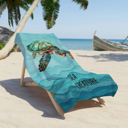 Памучна плажна кърпа Sea Turtle 2