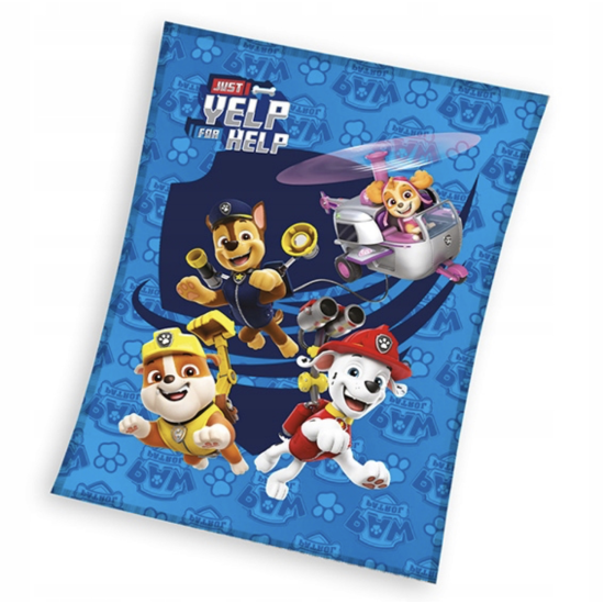 Поларено одеяло Paw Patrol Team 150/200