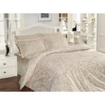 Луксозно спално бельо от сатениран памук - Света Екрю от StyleZone
