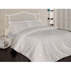 Луксозно спално бельо от 100% сатениран памук - Ванеса Крем от StyleZone