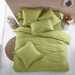 Едноцветно спално бельо от 100% памук ранфорс - ТРЕВИСТО от StyleZone