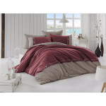Луксозно спално бельо от висококачествен 100% памук - RAINA BORDO от StyleZone