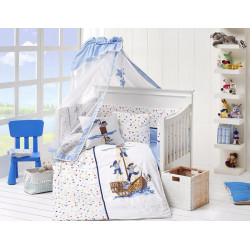 Бебешко спално бельо с одеяло - Sailors  от StyleZone