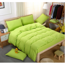 Едноцветно спално бельо със завивка -  ЛАЙМ от StyleZone