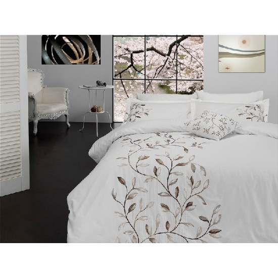 ВИП спално  бельо  от висококачествен сатениран памук - Casablanca krem от StyleZone