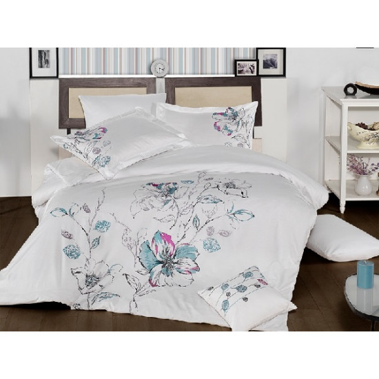 Вип спално  бельо  от висококачествен сатениран памук -Eldora от StyleZone