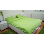 Едноцветно спално бельо от 100% памук ранфорс - ЛАЙМ от StyleZone