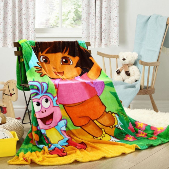 Меко детско одеяло 150/200 см - ДОРА ИЗСЛЕДОВАТЕЛКАТА от StyleZone