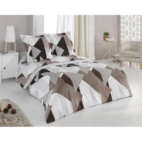 Българско спално бельо от 100% памук - ШОКОЛАД от StyleZone