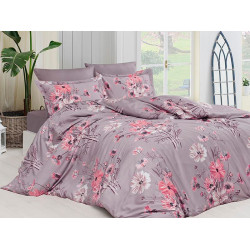  Луксозно спално бельо от  сатениран памук- SANYA LEYLAK от StyleZone