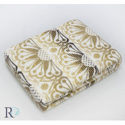 Стилно памучно одеяло  - БЕЖОВИ ОРНАМЕНТИ от StyleZone