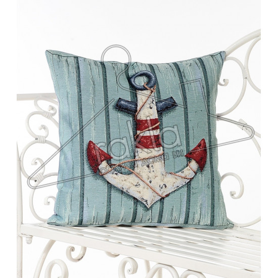Испанска декоративна калъфка за възглавница с цип - КОТВА от StyleZone