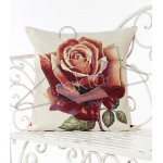 Испанска декоративна калъфка за възглавница с цип - РОЗА от StyleZone