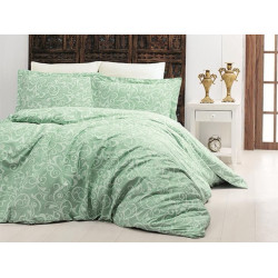 Луксозно спално бельо от 100% сатениран памук - SWETA YESIL от StyleZone