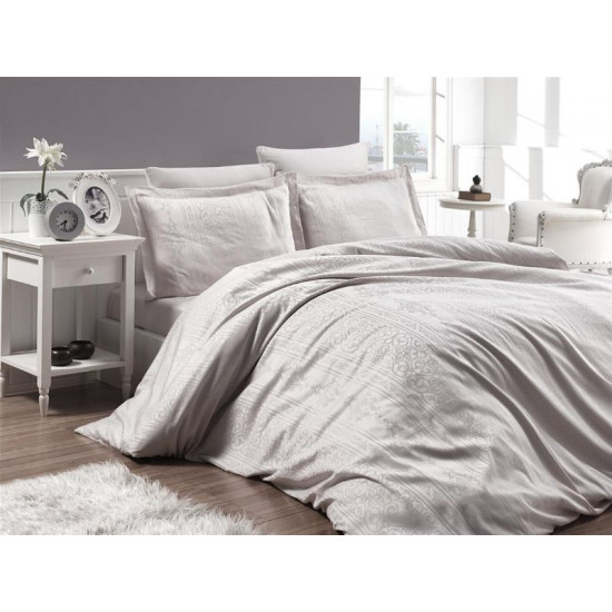 Луксозно спално бельо от 100% памучен сатен - жакард - FIONA TAS от StyleZone